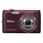 Nikon COOLPIX S4100 14.0MP Digital Camera - Plum (S4100PLUM)