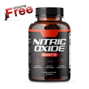 Nitric-Oxide Booster Supplement - L-Arginin, L-Citrulline 1500mg - 60Capsules-/- - Imagen 1 de 6