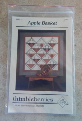 New Thimbleberries Sewing/Quilting Instructions APPLE BASKET #MG9113 - Image 1 of 3
