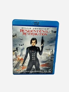 Resident Evil Retribution Blu-ray Milla Jovovich Action Horror Movie Zombie RE - Picture 1 of 4