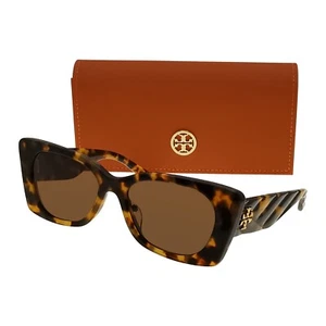 Gafas de sol para mujer Tory Burch Cat-Eye TY7189U 1474/73 TY 7189U Tokyo Tortoise - Imagen 1 de 8