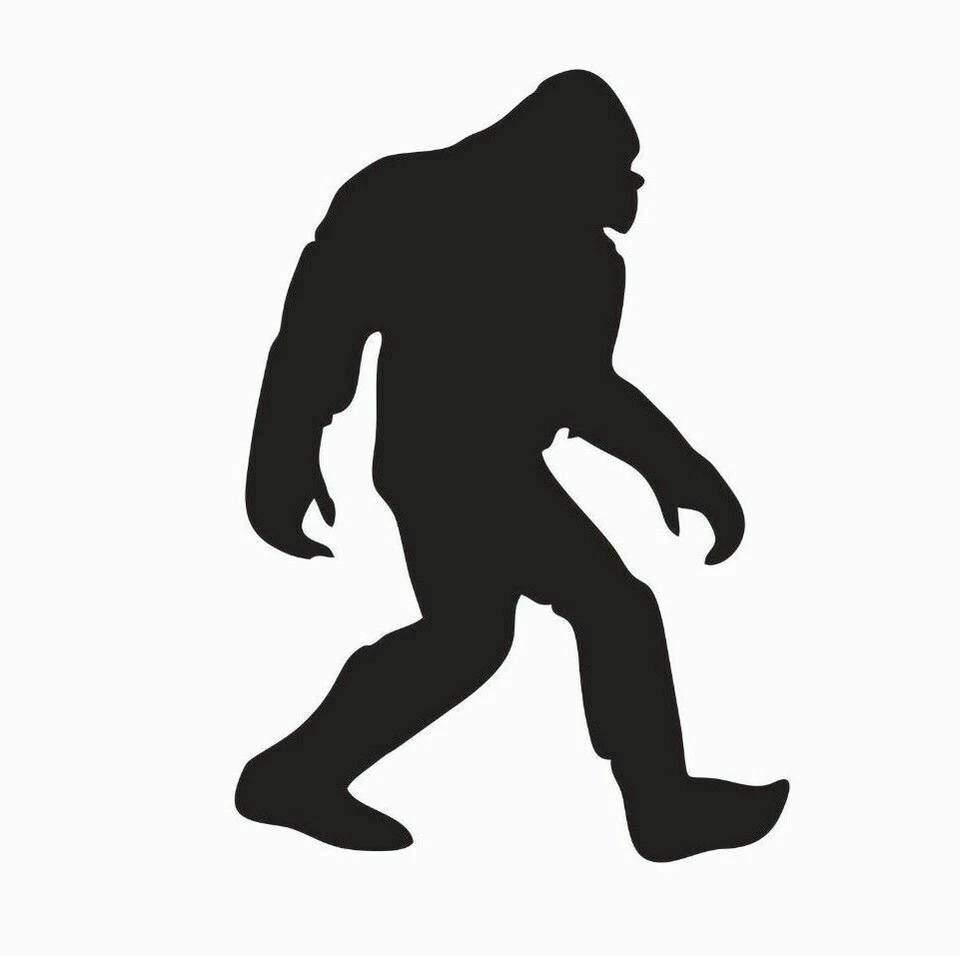  Bigfoot Sasquatch Vinyl Die Cut Car Decal Sticker --- FREE SHIPPING- - Image 1 of 1
