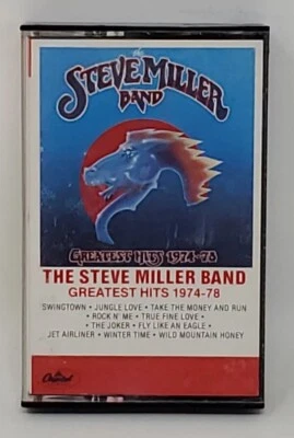 Steve Miller Band Cassette Tape Album Greatest Hits 74-78 Capitol 1978 Tested - Image 1 of 3