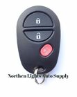 OEM Toyota Keyless Entry Remote Key Fob Transmitter Alarm GQ43VT20T 3 Button