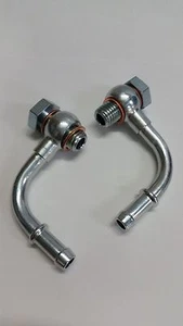 Porsche, Ferrari, Fuel Hose Banjo 90 Degree elbows to suit bendix fuel pumps  - Picture 1 of 3