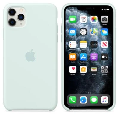 Originale/Ufficiale Apple Custodia Silicone Per IPHONE 11 Pro Max - Seafoam ( - Immagine 1 di 4