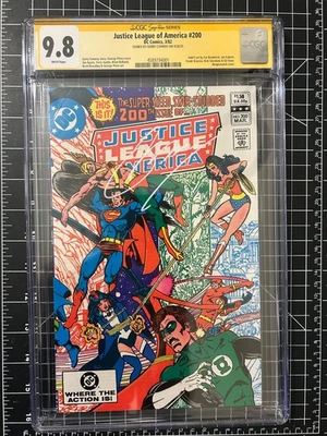 Justice League of America #200 - CGC 9.8 - SS G. Conway - DC 1982 - 4589794001 - Image 1 of 2