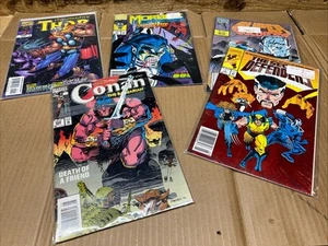 6 Comics Marvel DC gemischt Robin, Morbus, Thor, Conan, Supersoldaten, geschützt - Bild 1 von 7