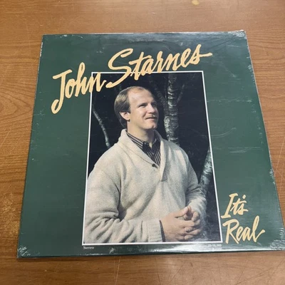 JOHN STARNES "IT'S REAL" LP 12" VINYL XIAN GOSPEL JIMMY SWAGGART  - Image 1 of 4