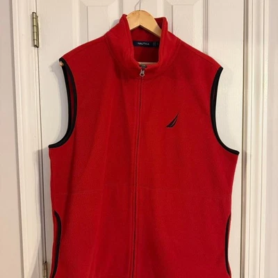 Chaleco rojo para hombre Nautica Foto 1 de 3
