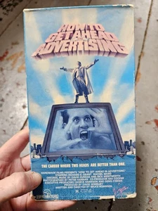 How to Get Ahead in Advertising (VHS, 1989) Virgin Vision video tape vintage - Picture 1 of 9