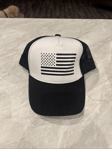 US Flag American Pride Patriotic Trucker Hat Mesh Back-Fast Shipping!! - Picture 1 of 8