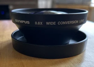 Olympus .8X wide lens to fit 55mm diameter, caps, Mint condition - Picture 1 of 5