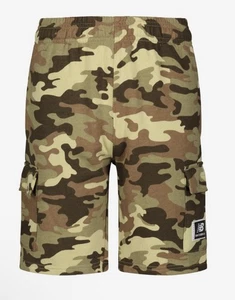 New Balance Jungen Tarnmuster Fleece Shorts Größe 8 - Bild 1 von 6