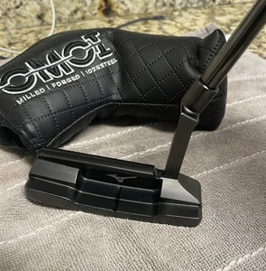 Mizuno Omoi 02 Black Ion 35” Putter Excellent Left Hand Lh - Picture 1 of 4