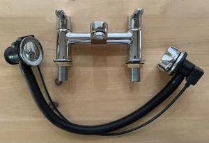 Chrome Bath Filler Mixer Tap Pack - with Outlet (B&Q cordoba) - Picture 1 of 17