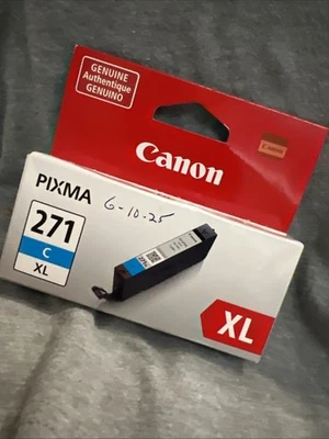 Canon CLI-271XL голубой подлинный/оригинальный чернильный катридж - Изображение 1 из 2