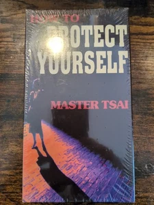 Master Tsai How To Protect Yourself VHS Martial Arts Self Defense! NEW! SEALED - Picture 1 of 1