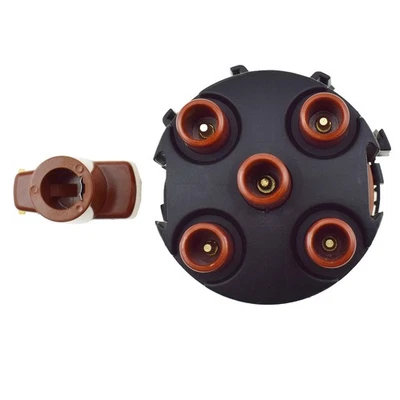 Zündverteilerläufer Verteilerfinger + Kappe Für VW Golf Audi 80 100 Seat Toledo - Image 1 of 4