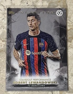 Tarjeta Robert Lewandowski Standout Performance Topps Inception 2023 - Imagen 1 de 2