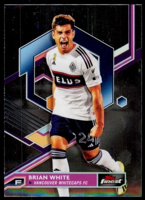 2023 Finest MLS Brian White 72 Vancouver Whitecaps FC - Image 1 of 2