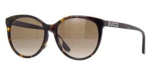 Gafas de sol para mujer Gucci GG0729SA 002 lente habana/marrón cuadrada 52 mm - Imagen 1 de 6