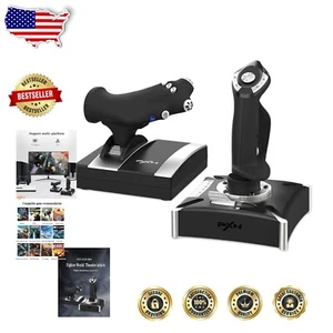 2119Pro Flight Stick with Vibration - Ultimate Joystick for PS4 & PC Gaming - Picture 1 of 11
