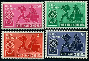 1960 World Refugee Year,refugee family,tree,Vietnam,M.204,MNH - Picture 1 of 1