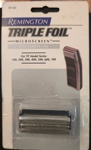 Juego de pantalla de aluminio para Remington SP-80 TF Triple Foil Series 100 200 300 400 500 - Imagen 1 de 2