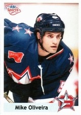 Mike Oliveira 2002-03 ECHL Update Set Greensboro Generals