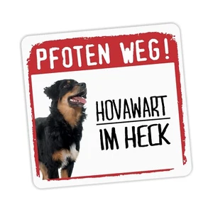 Hovawart Hovi Working Aufkleber PFOTEN WEG Hundeaufkleber Folie Hund - Bild 1 von 2