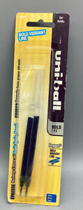 Uni-Ball Gel Pen Refill Packs , Bold Vibrant , Bold 1.0, Twin Pack Blue, 65809