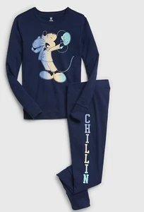Gap Pj  Disney  Kids Mickey  Mouse Pajamas  organic cotton    you pick size New - Picture 1 of 12