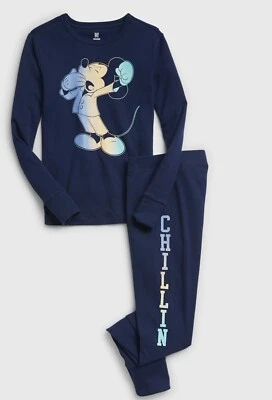 Pijama Gap Pj Disney Kids Mickey Mouse algodão orgânico você escolhe o tamanho Novo - Imagem 1 de 4