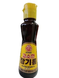 Ottogi Roasted Sesame Oil 160ml Made In Korea - Picture 1 of 2