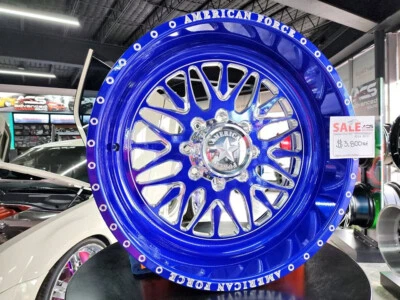 american force wheels 22x10 8 lug - Image 1 of 3