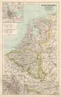 "Landkarte. Belgien, Niederlande und Luxemburg, Mastab 1 : 2 000 000. 3 Nebenka