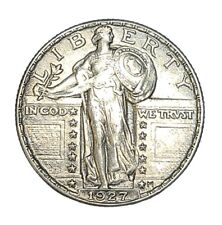 1927 25C Standing Liberty Quarter - AU Condition