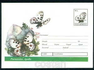 1994 The Apollo (Parnassius apollo), mariposas, mariposas, Rumania, portada/029 - Imagen 1 de 1