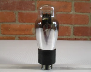 Zenith 6J5G Vacuum Tube Black Plate TV-7 Tested @ NOS - Picture 1 of 7