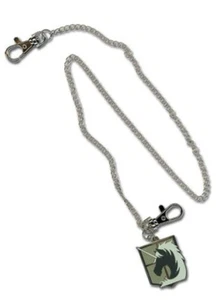 Attack On Titan Military Police Regiment Emblem Wallet Keychain - Picture 1 of 1