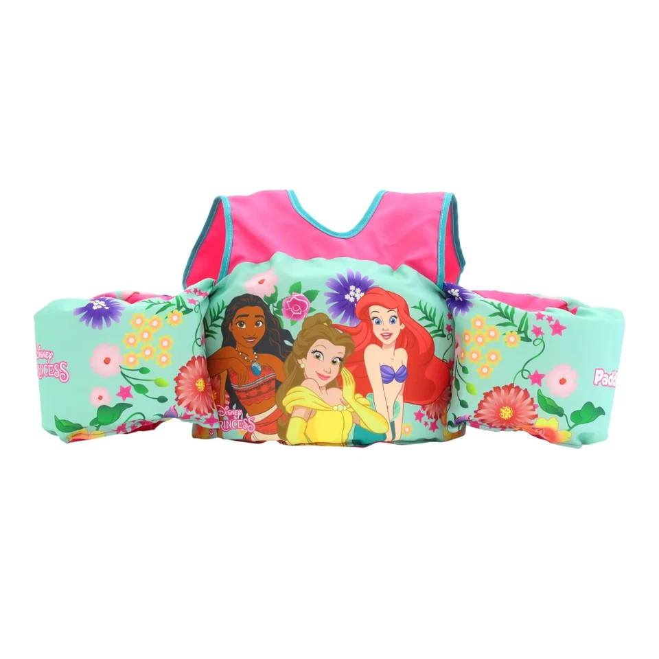 DISNEY SWIM TRAINER PRINCESS Swim Trainer Puddle Jumper Paddle Pals, New Ships Fast