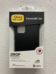 Genuine Otterbox Commuter Lite Series Phone Case for Samsung A52 5G - Black - Picture 1 of 11