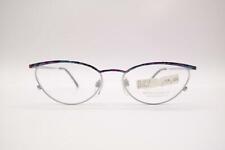 Vintage Eschenbach Humphreys 2210-30 Silber Mehrfarbig oval Brille NOS