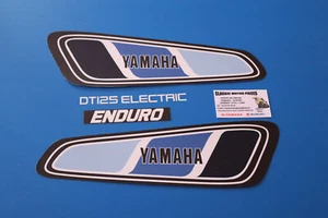125 DTE YAMAHA EMBLEMES COMPATIBLE POUR RESERVOIR - Picture 1 of 2