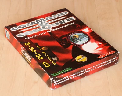 Command & Conquer Mission CD Gegenangriff inkl. Mousepad  (PC, 1997, Big-Box) - Bild 1 von 4