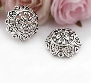 Zinc Alloy Bead Caps Antique Style Tassel Cap DIY Jewelry Findings Beads 10Pcs - Picture 1 of 12