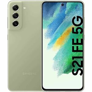 Samsung Galaxy S21 FE 5G SM-G990B/DS 128GB 6GB Olive Ohne Simlock Dual Sim NEU