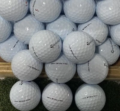50 Taylormade TP5X 5A Mint Condition Used White Golf Balls AAAAA - Image 1 of 4