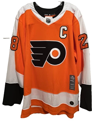 Adidas NHL Philadelphia Flyers “Claude Giroux”Authentic Home Jersey Size 54 - Image 1 of 4